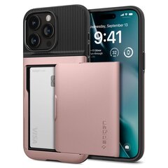 Spigen Slim Armor CS case for iPhone 15 Pro - pink цена и информация | Чехлы для телефонов | pigu.lt