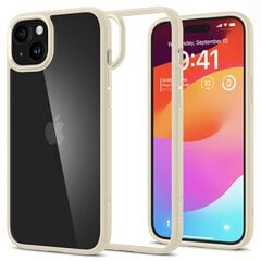 Spigen Ultra Hybrid case for iPhone 15 - beige цена и информация | Чехлы для телефонов | pigu.lt