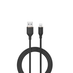 Devia cable Jelly USB - Lightning 1,2 m 2,4A black цена и информация | Кабели для телефонов | pigu.lt