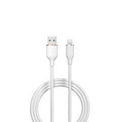 Devia cable Jelly USB - Lightning 1,2 m 2,4A white цена и информация | Кабели для телефонов | pigu.lt