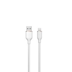 Devia cable Jelly USB - Lightning 1,2 m 2,4A white цена и информация | Кабели для телефонов | pigu.lt