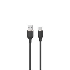 Devia cable Jelly USB - USB-C 1,2 m 2,4A black цена и информация | Кабели для телефонов | pigu.lt