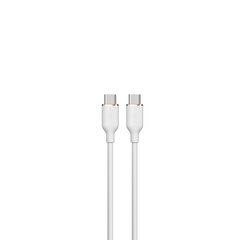 Devia cable Jelly USB-C - USB-C 1,2 m 60W white цена и информация | Devia Бытовая техника и электроника | pigu.lt