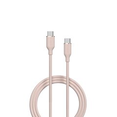 Devia cable Jelly USB-C - USB-C 1,2 m 60W pink цена и информация | Кабели для телефонов | pigu.lt