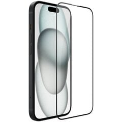 Nillkin Tempered Glass 2.5D CP+ PRO Black for Apple iPhone 15 цена и информация | Защитные пленки для телефонов | pigu.lt