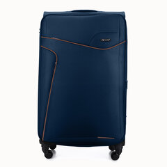 Didelis lagaminas Solier L 70 l, mėlynas kaina ir informacija | Lagaminai, kelioniniai krepšiai | pigu.lt