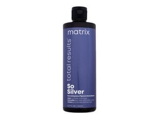 Plaukų kaukė šviesintiems plaukams Matrix Total Results So Silver Mask, 500 ml kaina ir informacija | Priemonės plaukų stiprinimui | pigu.lt