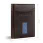 Bugatti Secure Slim Mini odinė piniginė su Rfid apsauga, plona piniginė, kortelių laikiklis, ruda цена и информация | Vyriškos piniginės, kortelių dėklai | pigu.lt