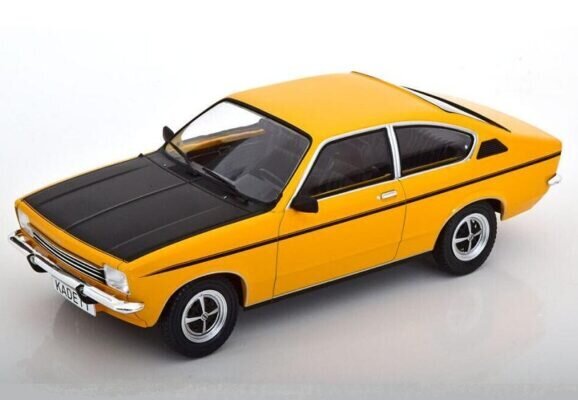 Kolekcinis modeliukas Opel Kadett C Coupe Sr 1975 Dark Yellow/black Mcg18191 kaina ir informacija | Kolekciniai modeliukai | pigu.lt