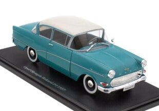 Kolekcinis modeliukas Opel Olympia Rekord Pi – 1957 Turquoise 24p002 Hachette 1:24 kaina ir informacija | Kolekciniai modeliukai | pigu.lt