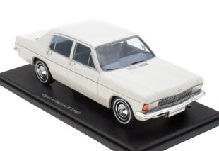 Opel Admiral B – 1969 White 24P013 HACHETTE 1:24 цена и информация | Коллекционные модели автомобилей | pigu.lt