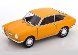 Fiat 850 Coupe 1965 Dark Yellow WB124168 WHITEBOX 1:24 цена и информация | Коллекционные модели автомобилей | pigu.lt