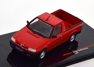 Kolekcinis modeliukas Skoda Felicia Pick Up 1995 Red Ixo 1:43 Clc474n kaina ir informacija | Kolekciniai modeliukai | pigu.lt