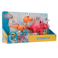 Игровые фигурки Dino Ranch, Biscuit + Angus цена и информация | Игрушки для мальчиков | pigu.lt