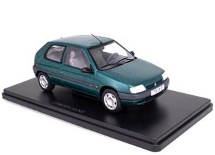 Kolekcinis modeliukas Citroen Saxo 1999 Green Metallic Cit055 Hachette 1:24 kaina ir informacija | Kolekciniai modeliukai | pigu.lt