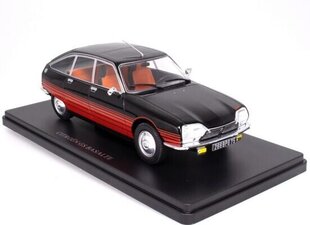 Kolekcinis modeliukas Citroen Gs Basalte 1978 Black Cit057 Hachette 1:24 kaina ir informacija | Kolekciniai modeliukai | pigu.lt