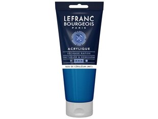 Akriliniai dažai LB Fine 200ml 065 cerulean blue hue цена и информация | Принадлежности для рисования, лепки | pigu.lt