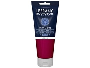 Akriliniai dažai LB Fine 200ml 432 magenta kaina ir informacija | Piešimo, tapybos, lipdymo reikmenys | pigu.lt