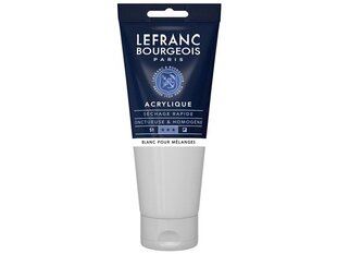 Akriliniai dažai LB Fine 200ml 800 mixing white kaina ir informacija | Piešimo, tapybos, lipdymo reikmenys | pigu.lt