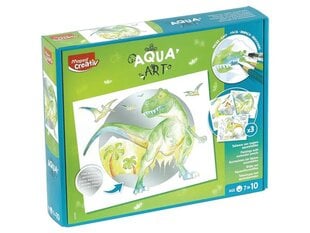 Набор для раскраски Maped Creativ Aqua Art Динозавр цена и информация | Развивающие игрушки | pigu.lt