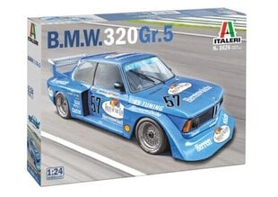 Kolekcinis modeliukas Bmw 320 Group 5 Italeri 3626 1:24 kaina ir informacija | Kolekciniai modeliukai | pigu.lt