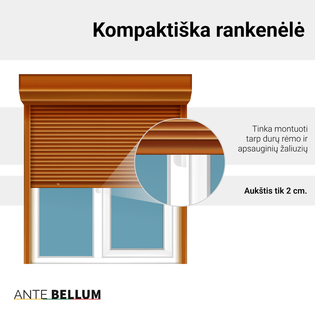 Balkono durų traukimo rankenėlė tamsi pilka RAL7016 - universali rankena balkono, terasos ir lauko durims, su varžtais, lengvai montuojama цена и информация | Durų rankenos | pigu.lt