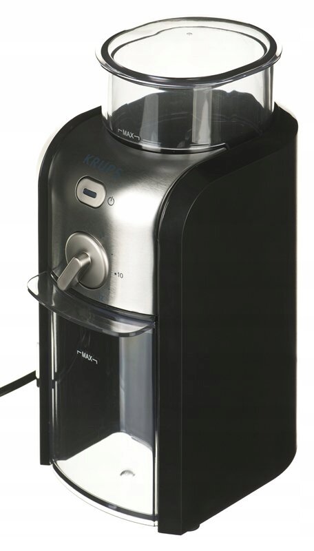 Krups GVX2.42 - Coffee grinder - 100 W - black/chrome