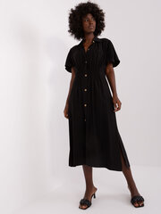 Suknelė moterims Factory Price, juoda kaina ir informacija | Suknelės | pigu.lt