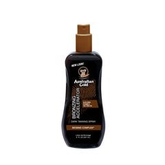 Загар-гель для подчеркивания загара Australian Gold Accelerator Spray Gel With Bronzer, 237 мл цена и информация | Кремы от загара | pigu.lt