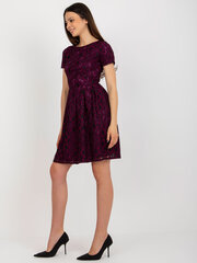 Suknelė moterims Lakerta, violetinė kaina ir informacija | Suknelės | pigu.lt