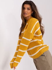 Megztinis moterims Badu, geltonas kaina ir informacija | Megztiniai moterims | pigu.lt