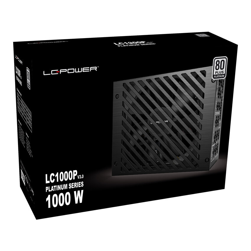 LC-Power LC1000P V3.0 kaina ir informacija | Maitinimo šaltiniai (PSU) | pigu.lt