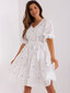 Suknelė moterims Lakerta, balta цена и информация | Suknelės | pigu.lt