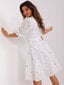 Suknelė moterims Lakerta, balta цена и информация | Suknelės | pigu.lt
