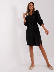 Suknelė moterims Lakerta, juoda kaina ir informacija | Suknelės | pigu.lt
