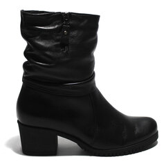 Aulinukai moterims Galant 248781, juodi kaina ir informacija | Aulinukai, ilgaauliai batai moterims | pigu.lt