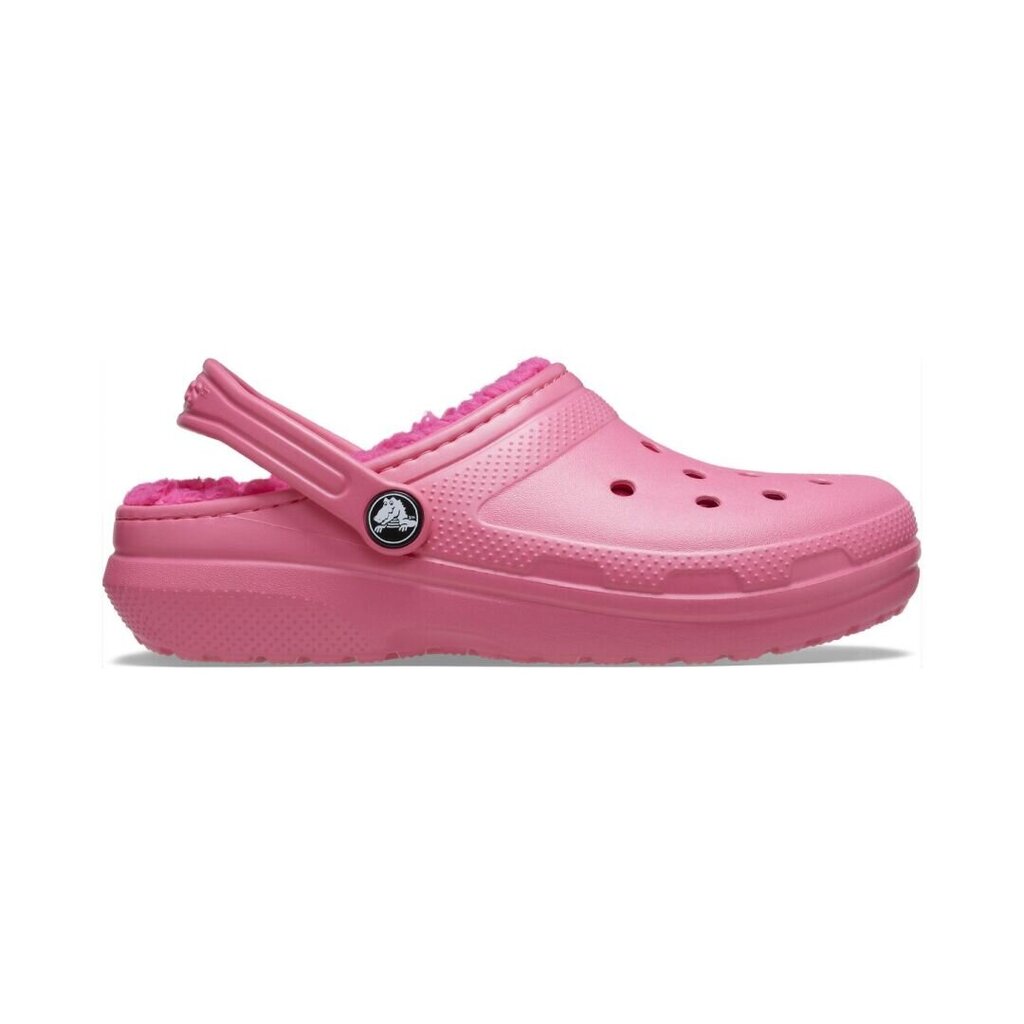 Šlepetės mergaitėms Crocs™, rožinės цена и информация | Šlepetės, kambario avalynė vaikams | pigu.lt