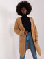 Kardiganas moterims Italy Moda, rudas kaina ir informacija | Megztiniai moterims | pigu.lt
