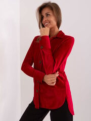 Marškiniai moterims Lakerta, raudoni цена и информация | Женские блузки, рубашки | pigu.lt
