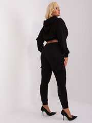 Sportinis kostiumėlis moterims Lily Rose, juodas цена и информация | Спортивная одежда женская | pigu.lt