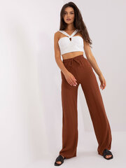 брюки lk-sp-509331.25 коричневые цена и информация | Брюки | pigu.lt