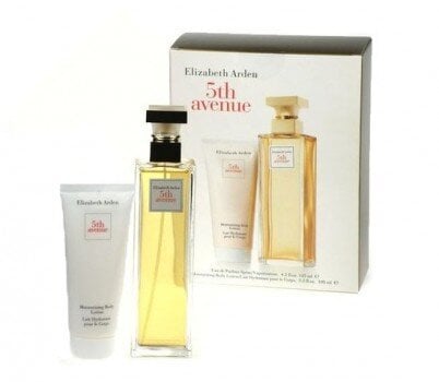 Rinkinys Elizabeth Arden 5th Avenue: EDP moterims 125 ml + kūno losjonas 100 ml kaina ir informacija | Kvepalai moterims | pigu.lt