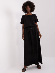 Женское черное платье больших размеров цена и информация | Платья | pigu.lt