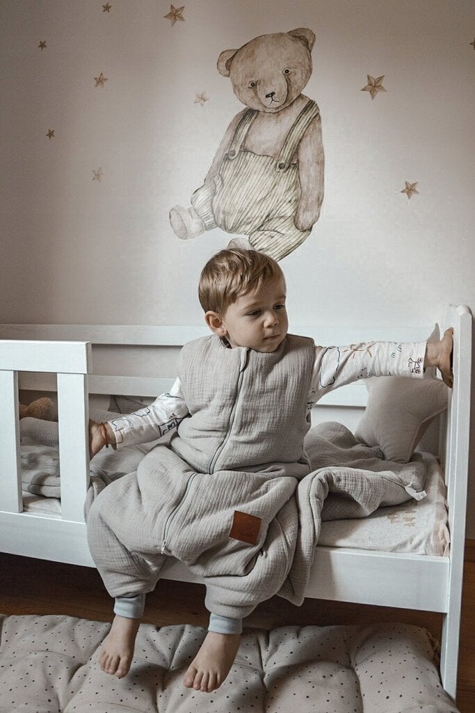 Miegmaišis vaikams Infantilo, 53 cm x 88 cm, smėlio spalvos kaina ir informacija | Vokeliai, miegmaišiai, pagalvės | pigu.lt