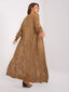 Kardiganas moterims Badu, rudas kaina ir informacija | Megztiniai moterims | pigu.lt