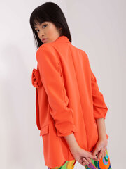 Švarkas moterims Italy Moda, oranžinis kaina ir informacija | Moteriški švarkeliai | pigu.lt