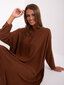 Suknelė moterims Italy Moda, ruda kaina ir informacija | Suknelės | pigu.lt