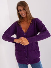 Megztinis moterims Factory Price, violetinis kaina ir informacija | Megztiniai moterims | pigu.lt