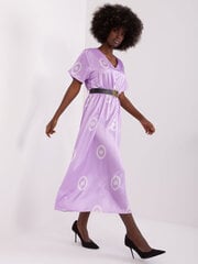 Женское ярко-фиолетовое Повседневное платье цена и информация | Платья | pigu.lt