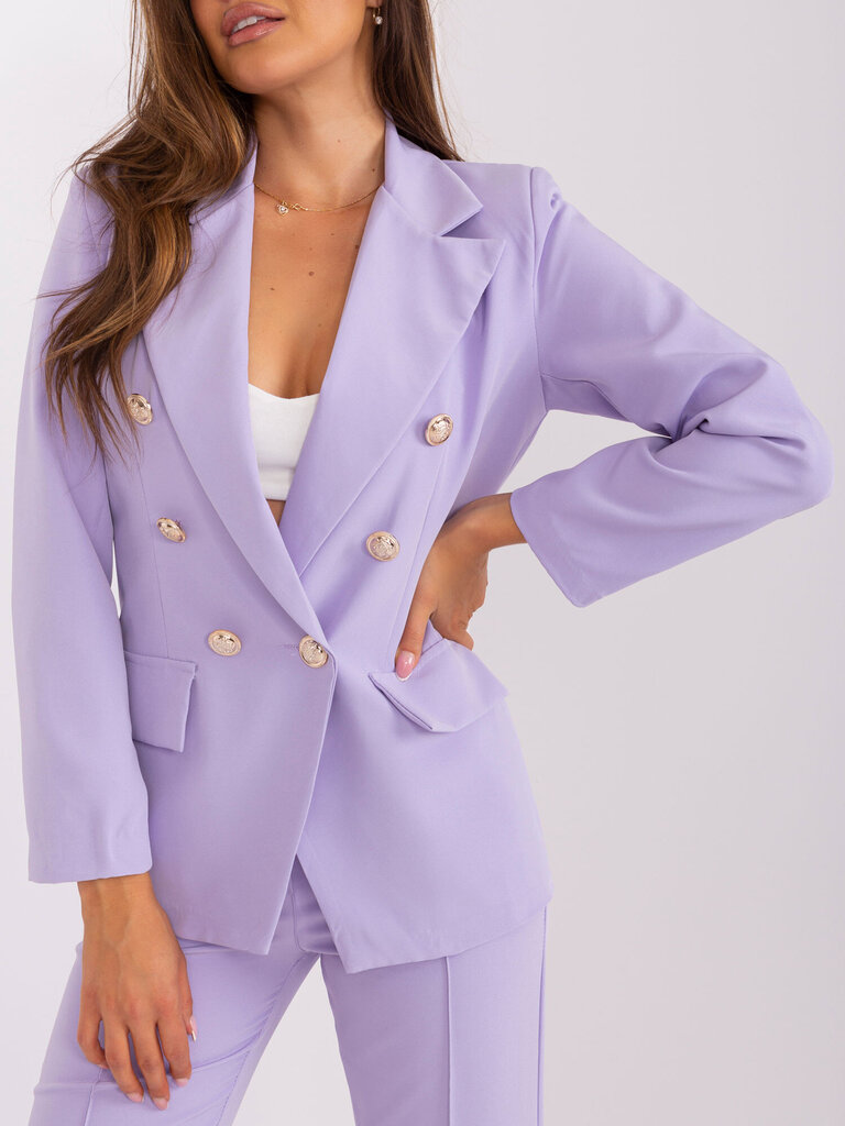 Kostiumėlis moterims Italy Moda, violetinis kaina ir informacija | Kostiumėliai moterims | pigu.lt